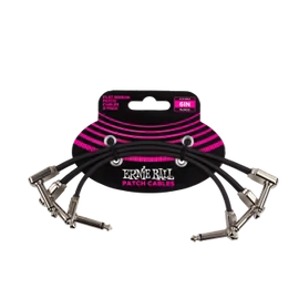 Ernie Ball FLAT RIBBON PATCH KÁBEL 15 CM 3 PACK