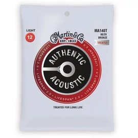 MARTIN MA140T - Authentic Acoustic Lifespan® 2.0, 80/20 Bronze, Light