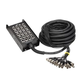 Soundsation SBGX10-1604-20MT - Professzionális fém csoportkábel, 16 bemenet/ 4 kimenet