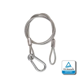 Soundsation LW4-76A - Biztonsági kábel, Heavy Duty, 76 cm