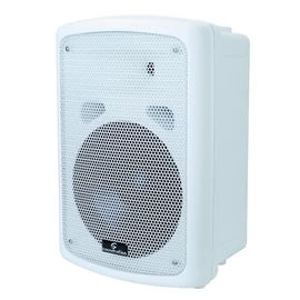 Soundsation SPWM-08P-WH - 80W kétutas passzív hangfal 8" mélyhangszóróval és falitartóval (fehér kivitel)