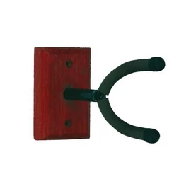 Soundsation SWGS-200 - Univerzális fém fali gitártartó fa talppal és mély ívű kialakítással