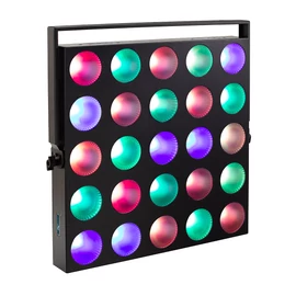 Soundsation MTR-25-10W-SET - 4 darabos 25x10W RGBW villogó szett hordozó Flight case-el