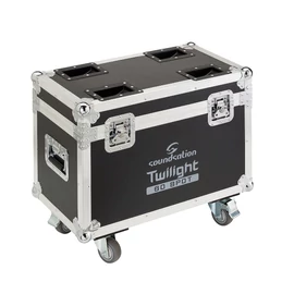 Soundsation TWILIGHT 60 SPOT CASE - Flight Case 2 db TWILIGHT 60 SPOT számára