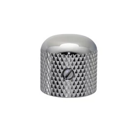 VK1-19C - Króm színű fémből és műanyagból készült gomb