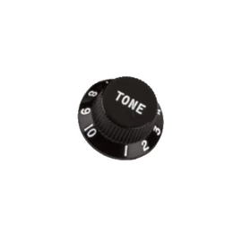 KB240T - Tone gomb Strato gitárhoz fekete színben