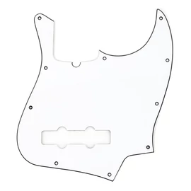 JP-3W - 3 rétegű fehér koptató lap Jazz basszusgitárhoz