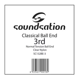 Soundsation SC132BE-3 - Ball End klasszikusgitár húr - G 0.40 Normal tension