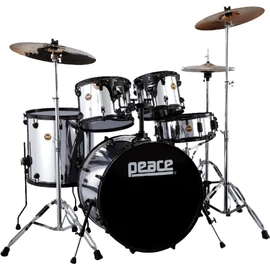 DP-210#40 - Egyedi fóliázott felületű, mahagóni testű, 5 részes dobszett