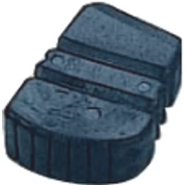 DA-95 - Állvány gumiláb PVC 4x16mm