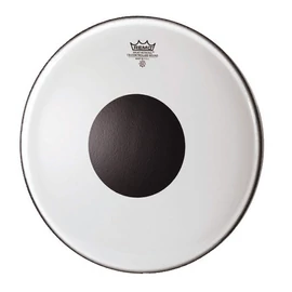 CS-0114-10- - CS Controlled Sound Black Dot 14" Drumhead - Coated