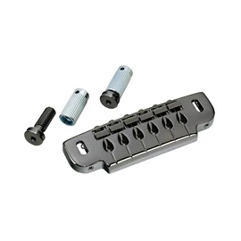 510UB-4-C - Bridge Tailpiece, Type PRS, for Electric Guitar (Chrome)