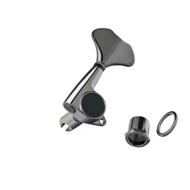 GB707CKL4 - Electric ad Acoustic Bass Machine Heads Set, L2+R2, Chrome