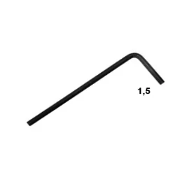 GE1196T&FGR1.5 - Pack of 5 pcs Tremolo Bridge Allen keys