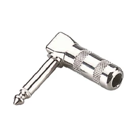 Soundsation SJ029M-B - Fém pipa csatlakozó 6.3mm jack MONO (25 db-os csomag)