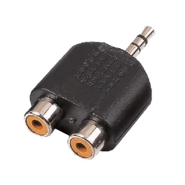 Soundsation SADA044-1 - 2xRCA mama - 3.5mm Jack papa SZTEREO adapter (1 db-os)