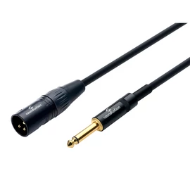Soundsation WM-UXMJ05 - Wiremaster szimmetrikus mikrofonkábel XLR(papa)-6.3mm Jack MONO / 5m
