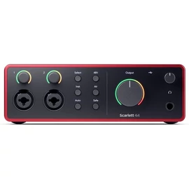 Focusrite Scarlett 4i4 (4th Gen) hangkártya
