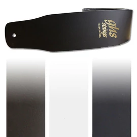 GHS A10BK gitár heveder, bőr, fekete