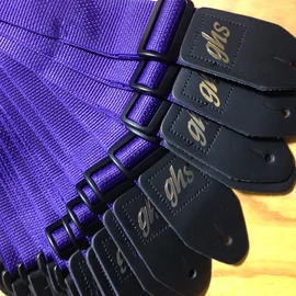 GHS A8PURP gitár heveder, nylon, lila