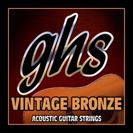 GHS VN-L akusztikus húr Vintage Bronz - Light, 12-54