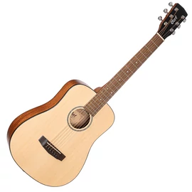 Cort ADMini-OP with bag akusztikus mini gitár, matt natúr, tokkal