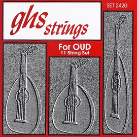 GHS 2420 OUD oud húr - nylon, 11 húros szett
