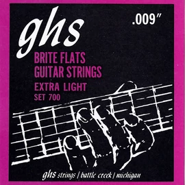 GHS 700-XL el.húr - Brite Flats, Extra Light, 09-42