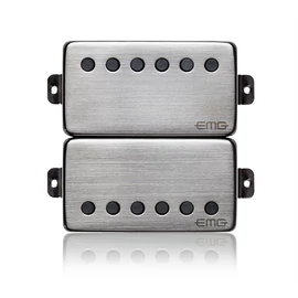 EMG 57-66 Set BrChrome Humbucking gitár pickup szett, szálhúzott króm