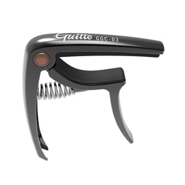 Guitto GGC-03 Black capo, fekete