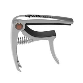 Guitto GGC-03 Silver capo, ezüst