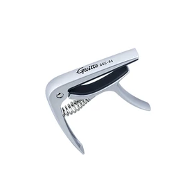 Guitto GGC-04 Silver klasszikus gitár capo, ezüst