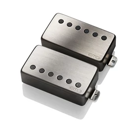 EMG 57TW-66TW Set BChrome Humbucking gitár pickup szett, szálhúzott fekete króm