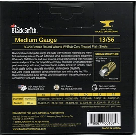 BlackSmith Acoustic Bronze, Medium 13-56 húr