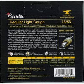 BlackSmith AAOT Acoustic Bronze, Regular Light 13-53 húr