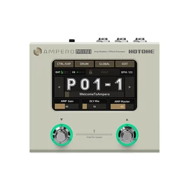 Hotone MP-50VN Ampero Mini erősítő modellező és effekt processzor, vanília színű