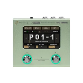 Hotone MP-50MC Ampero Mini erősítő modellező és effekt processzor, matcha tea színű