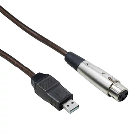 Bespeco BMUSB200 USB mikrofonkábel USB-XLR