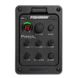 Fishman Presys+ előerősítő, hangolós, Sonicore PU