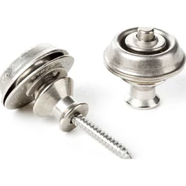 Dunlop Straplok Dual Design Vintage Nickel