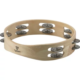 Tycoon Wooden Tambourine