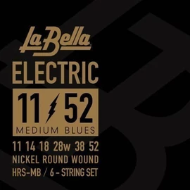 LaBella HRS-MB Nickel-Plated Round Wound – Medium Blues 11-52