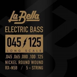 LaBella RX-N5B Bass RX Nickel-Plated 45-65-80-100-125
