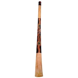 Terre Teak Wood Didgeridoo Painted 130 cm