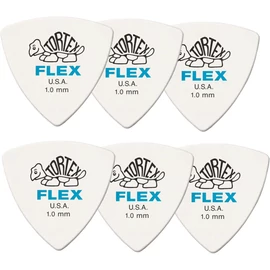Dunlop 456P 1.0 Tortex Flex Triangle Player Pack