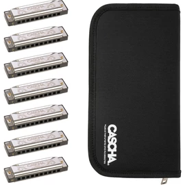 Cascha HH2247 Special Blues Harmonica Set