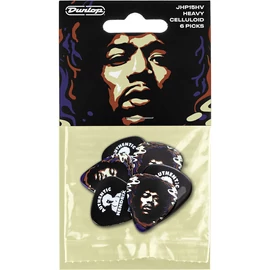 Dunlop Jimi Hendrix Guitar Picks Star 6 Pack