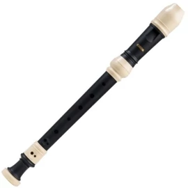 Cascha HH 2172 Plastic Soprano Recorder Black - BF