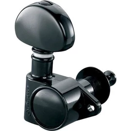 Schaller M6 Vintage 3L/3R solid 21,7 Black Chrome