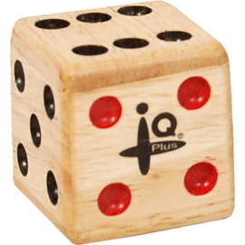 IQ Plus Small Wooden Dice Shaker